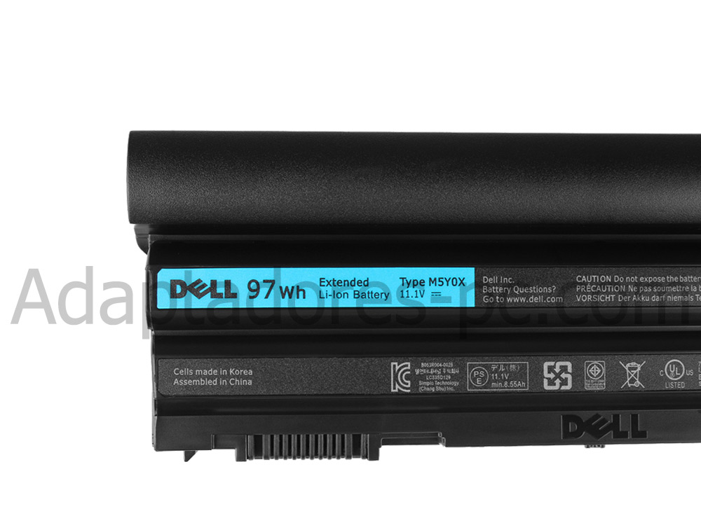 Original 97Wh Batería Dell Latitude E6530 P19F P19F001