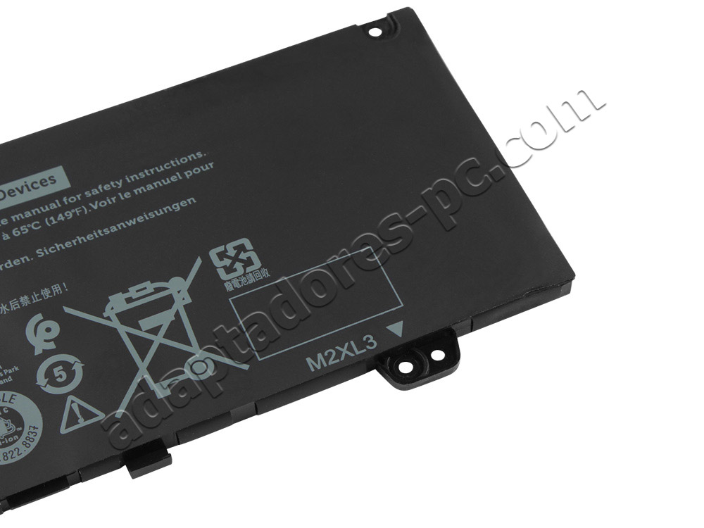 38Wh Original Batería Dell Inspiron 13 7373 P83G001