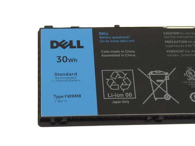 Original 4000mAh 30Wh Batería Dell Latitude 10 tablet Series