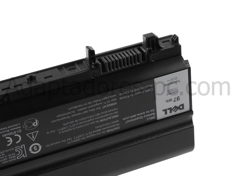 Original 8700mAh 97Wh Batería Dell Latitude E5440 5440-2747