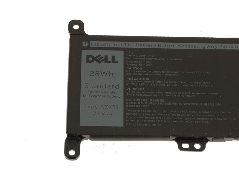 Original Batería Dell 0020K1 MJMVV NXX33 3500mAh 28Wh