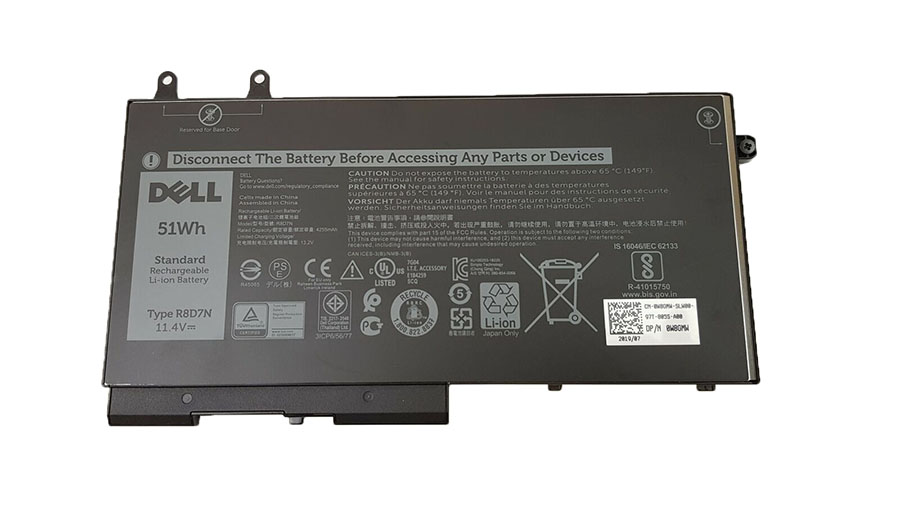 Original 4255mAh 51Wh Batería Dell Latitude 5410 P98G007