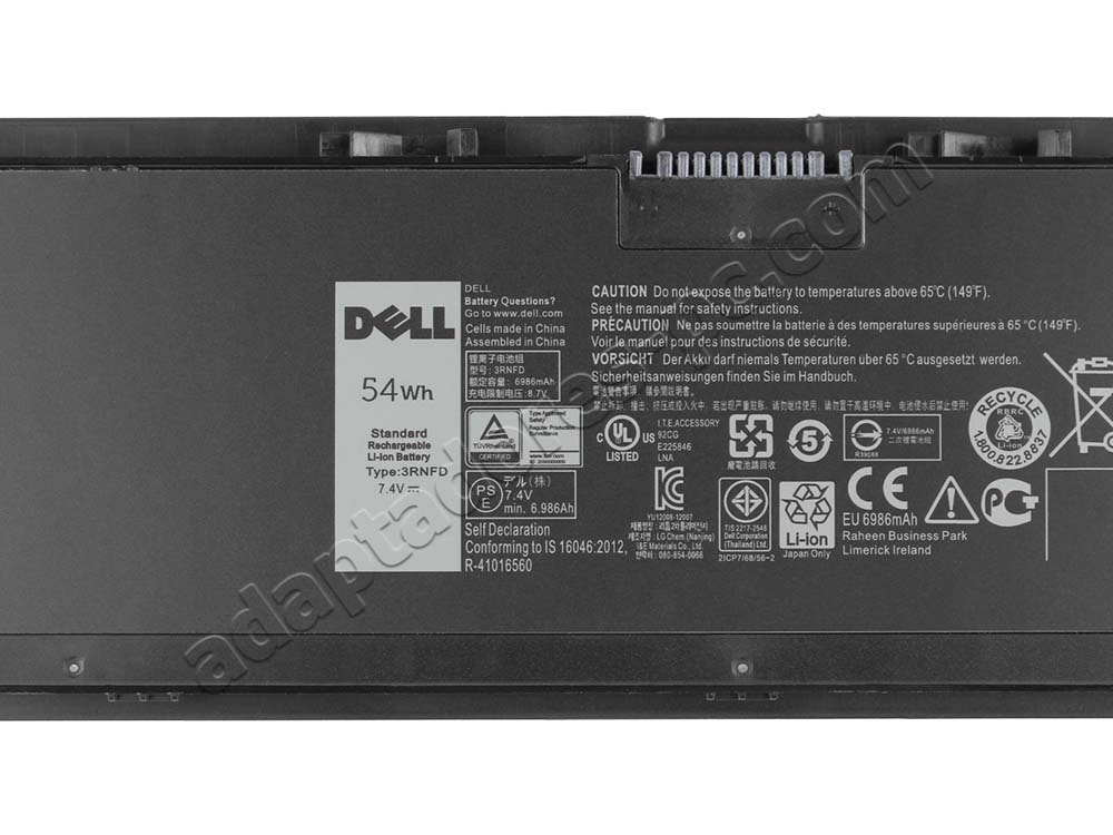 Batería Dell F3G33 54Whr