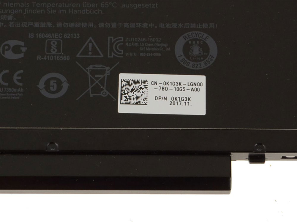 Original 84Wh Batería Dell Latitude E5570-CM051