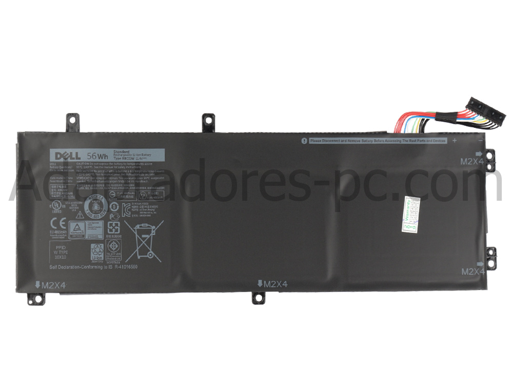 56Whr Batería RRCGW Dell precision 5510 m5510 workstation,xps 15 9550