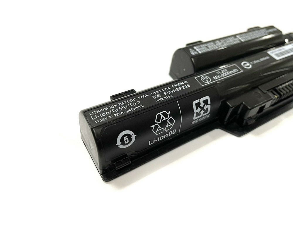 Batería Fujitsu LifeBook E756 E746 E736 E754 6400mAh 72Wh