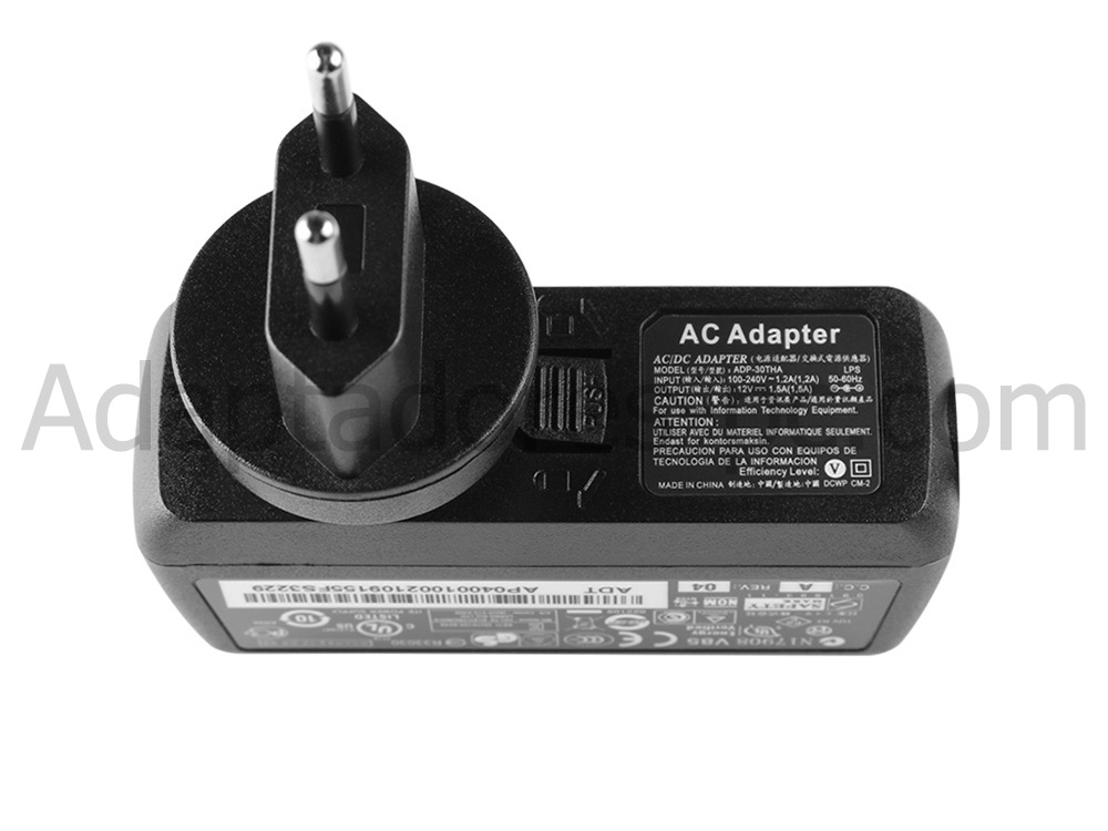 18W HP 795552-009 741855-009 741342-009 AC Adaptador Cargador