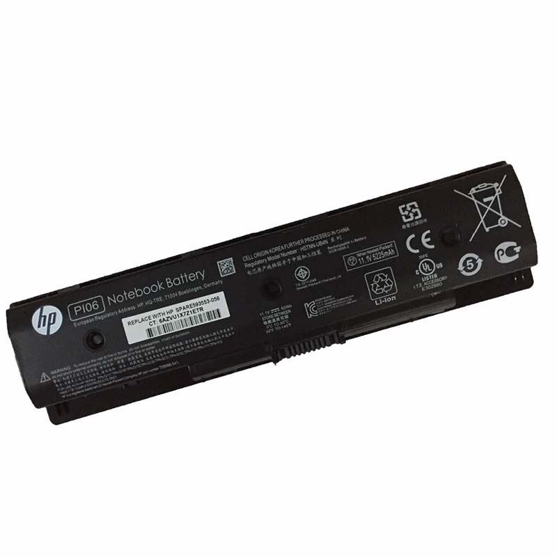 Original Batería HP P106 P1O6 PI06 PIO6 5225mAh 62Wh