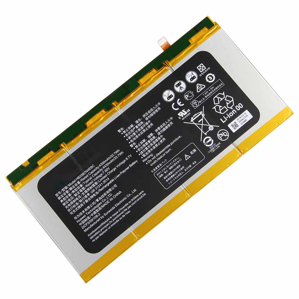 Original Batería Huawei MateBook M5-6Y54 4430mAh 33.7Wh