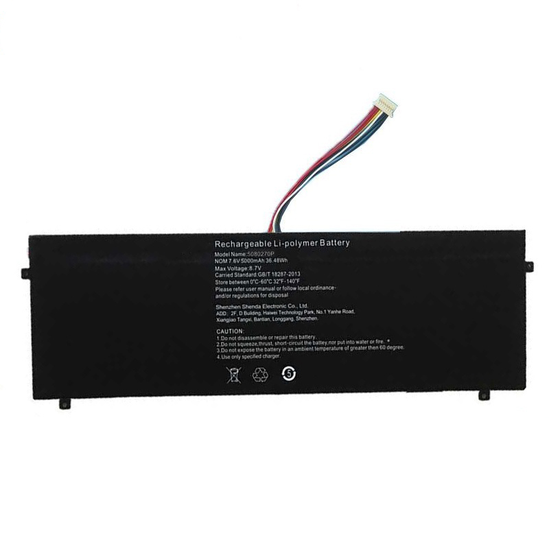 Batería Jumper Z140A-SC Z140A-SD Z140A-SF 5000mAh 38Wh