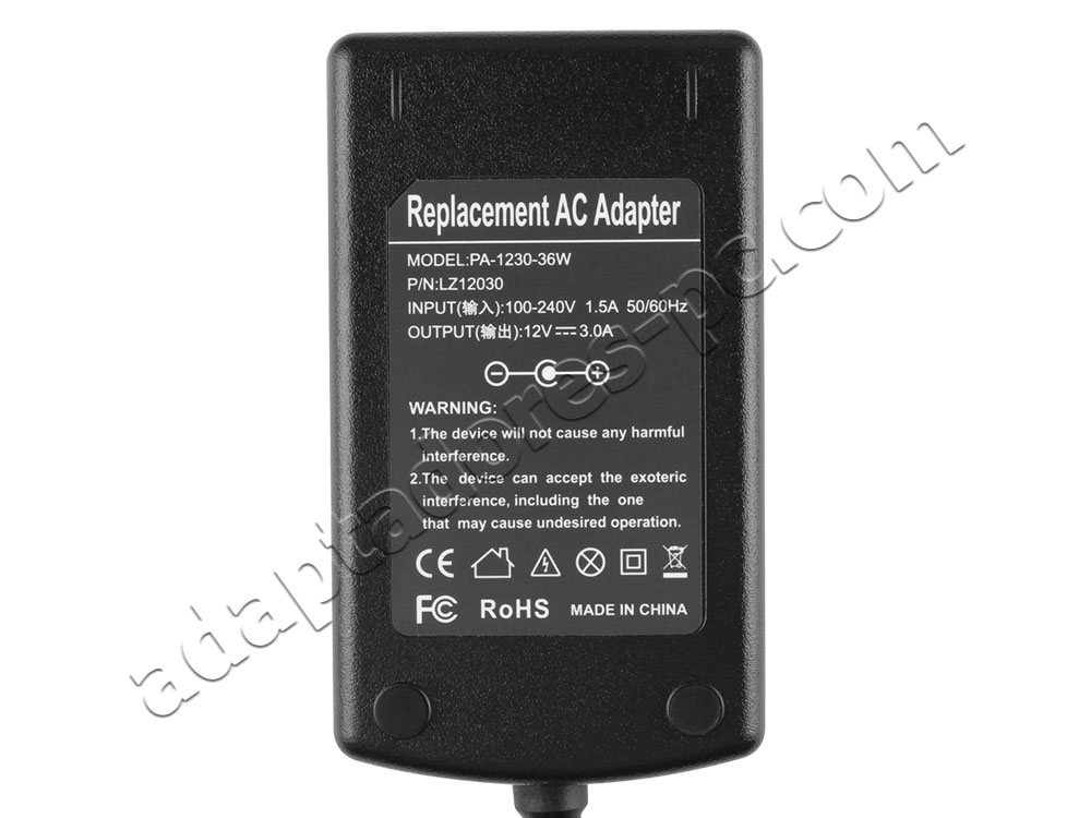 40W AC Adaptador Cargador Acer AC501 AC711 AC915 LCD Monitor