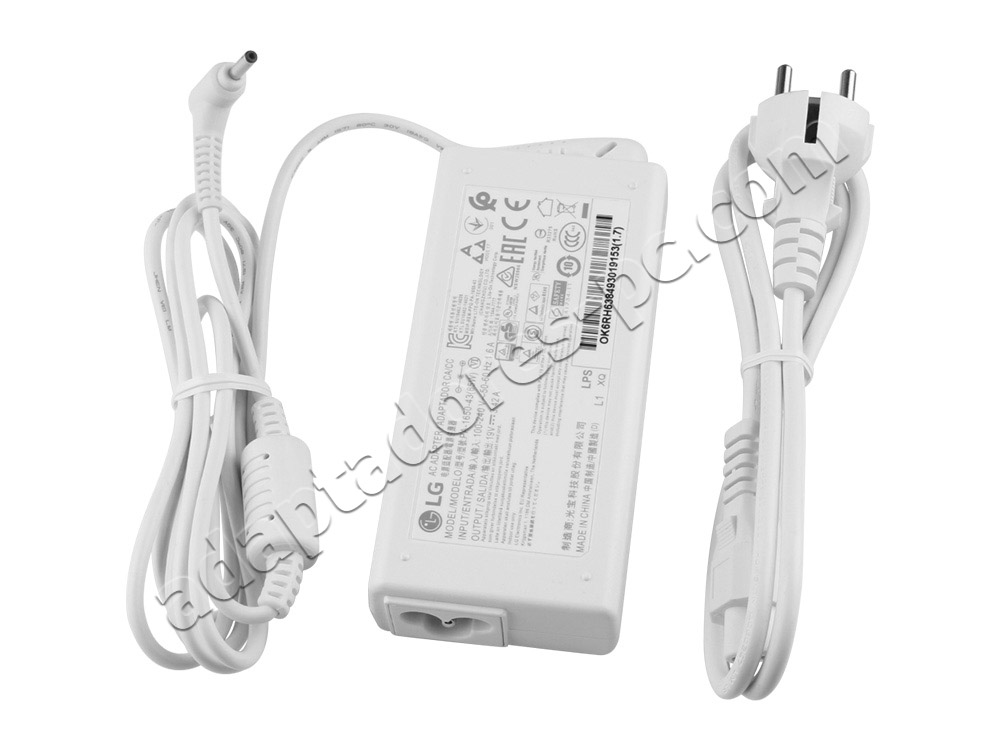 Original 65W Cargador LG Gram 13Z980-U.AAW5U1 AC Adaptador + Cable