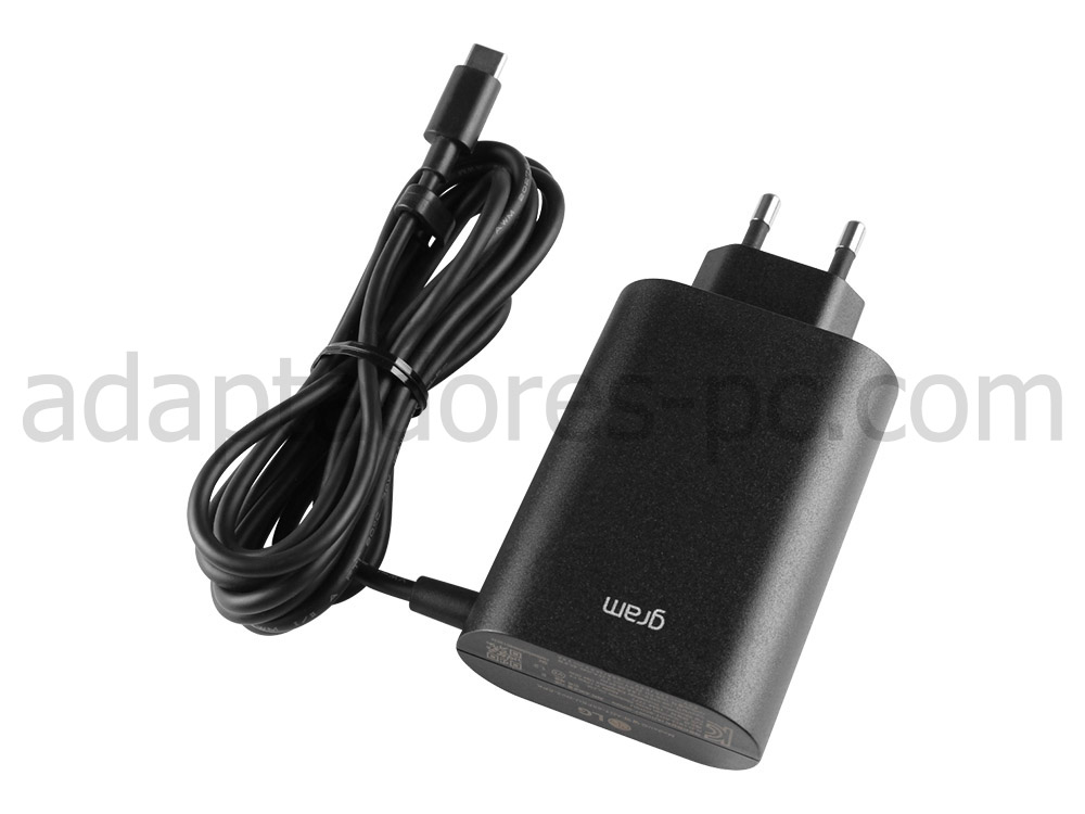 Original 65W USB-C Cargador LG 1544-7777 AC Adaptador