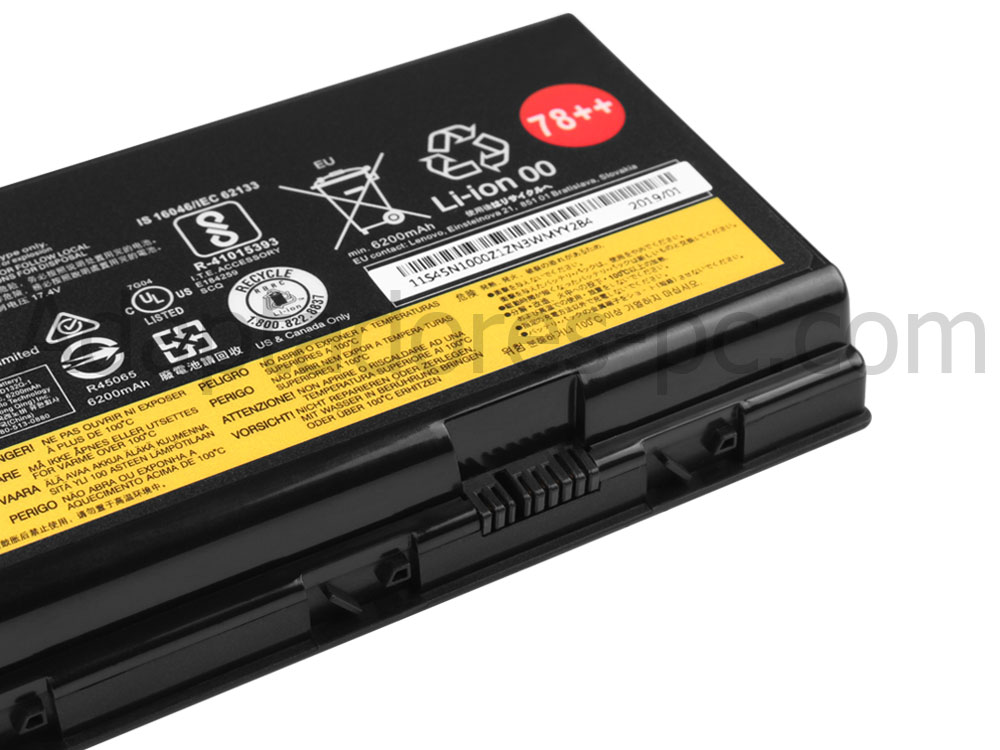 Original 6400mAh 96Wh Batería Lenovo ThinkPad P71 20HK000854