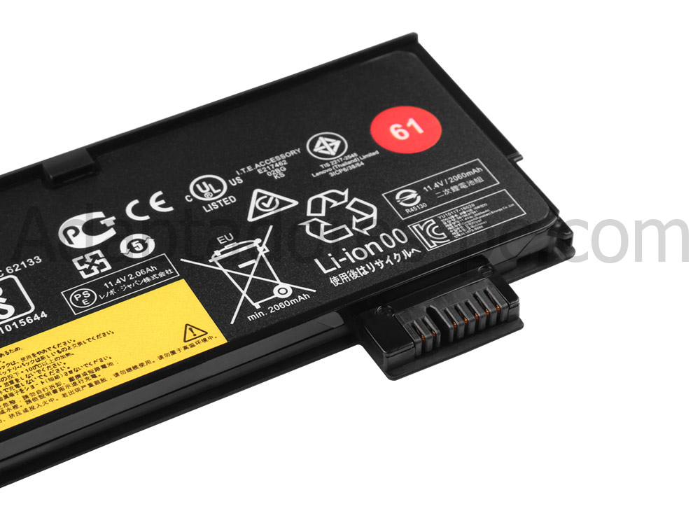 Original 2100mAh 24Wh Batería Lenovo 01AV423