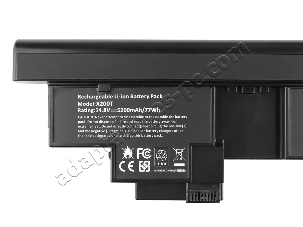 Original 4600mAh 66.2Wh Batería Lenovo ThinkPad X201 3239