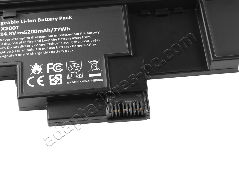 Original 4600mAh 66.2Wh Batería Lenovo ThinkPad X201 3239