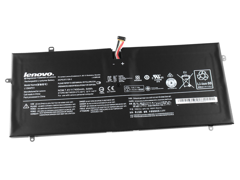 54Whr Lenovo 121500156 L12M4P21 Original Batería