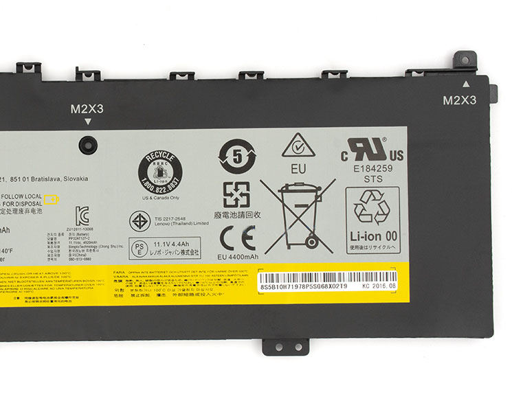 Original 50Whr Batería Lenovo L13S6P71 L13M6P71 121500234 121500229