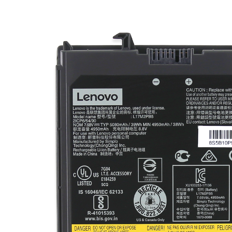 Original 5055mAh 39Wh Batería Lenovo V330-14ARR079