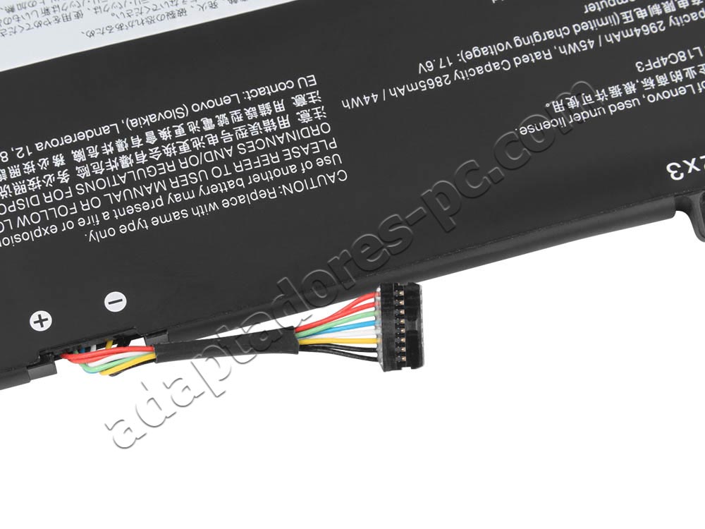 Original 2964mAh 45Wh Batería Lenovo ideapad C340-14IWL 81N4001KAU