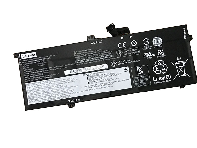 Original 4220mAh 48Wh Batería Lenovo 5B10W13923 L18M6PD1