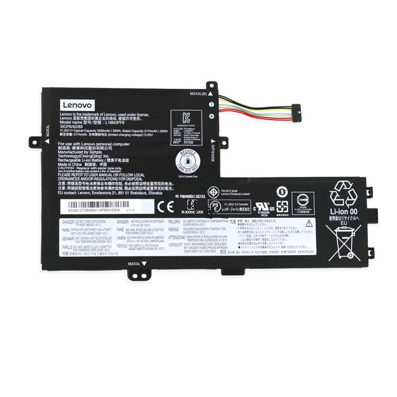 Original 3320mAh 36Wh Batería Lenovo ideapad C340-15IIL 81XJ0028GE