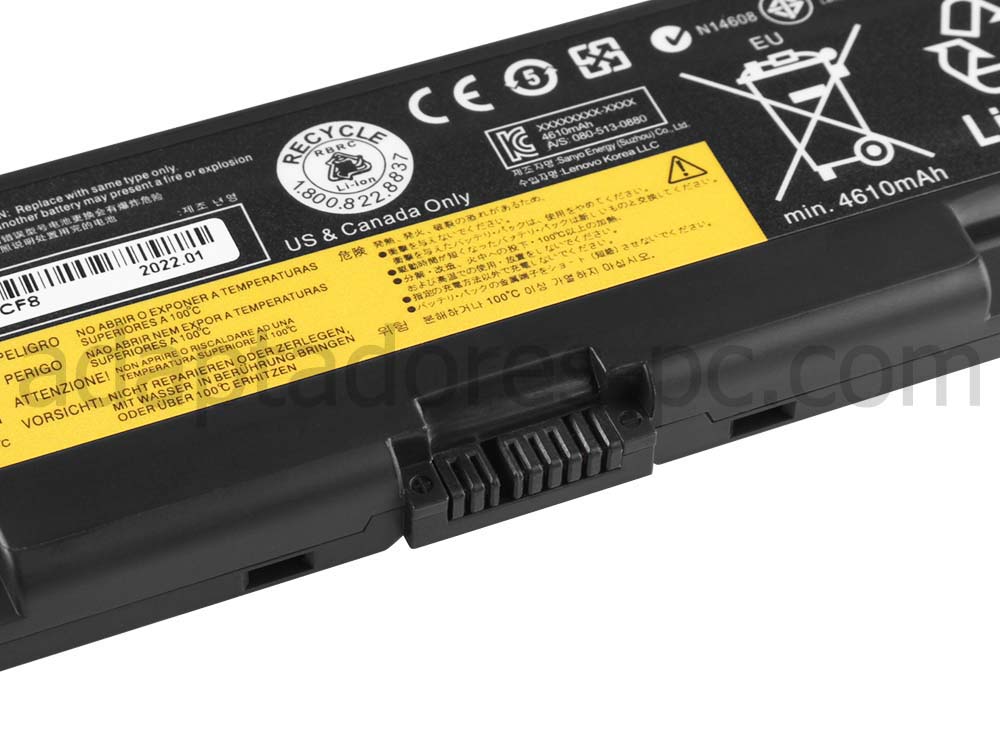 Original 57Whr Batería Lenovo thinkpad W541 20EG 20EF,45N1769