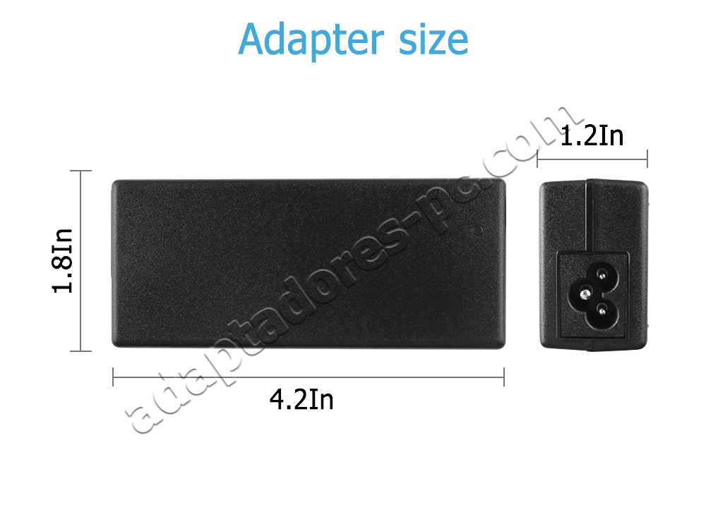 65W Cargador Medion Akoya E17201 (MD 62198) AC Adaptador + Cable