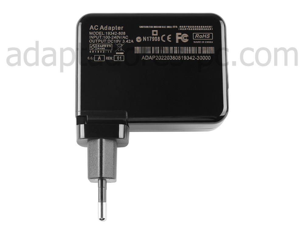 65W Cargador Medion Akoya E15407 (MD 61922) AC Adaptador