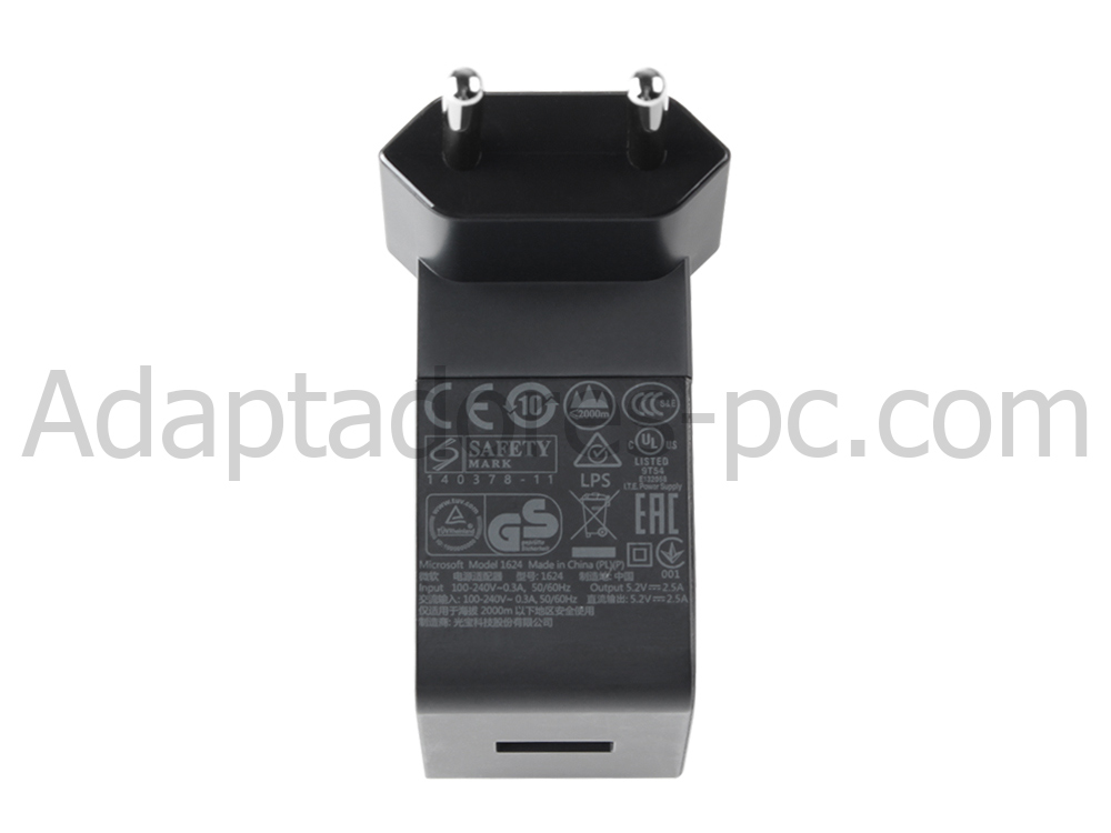 Original 13W Microsoft Surface 3 3YY-00001 AC Adaptador Cargador