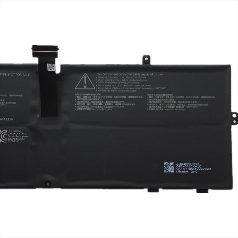 Original Batería Microsoft DYNZ02 916TA135H 5235mAh 39.7Wh