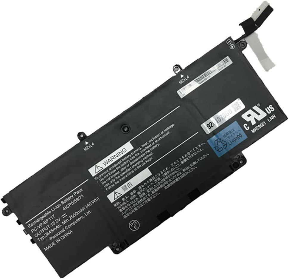 Batería NEC PC-VP-BP117 2500mAh 40Wh