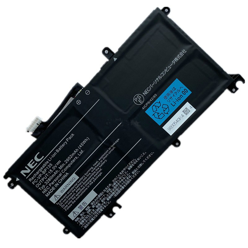 Batería NEC 4ICP6/42/85 PC-VP-BP135 3280mAh 45Wh