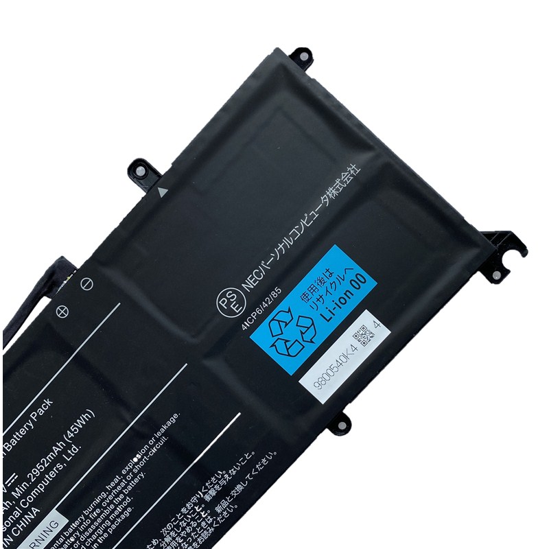 Batería NEC 4ICP6/42/85 PC-VP-BP135 3280mAh 45Wh