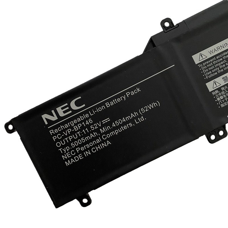 Batería NEC PC-VP-BP146 3ICP6/54/90 5005mAh 52Wh