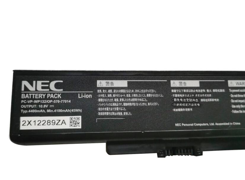 Original Batería NEC OP-570-77014 PC-VP-WP132 4400mAh 47Wh