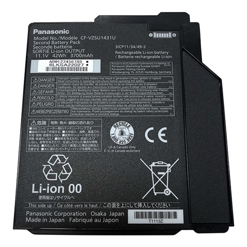 Original Batería Panasonic CF-31J CF-31K 3900mAh 42Wh