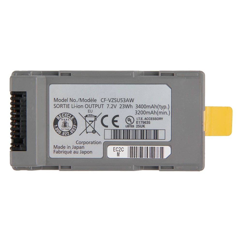 Original Batería Panasonic CF-VZSU53 CF-VZSU53AJS 3400mAh 23Wh