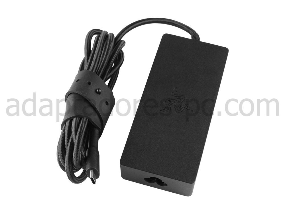 Original 100W USB-C Cargador Razer Blade Stealth 13 2020 RZ09-0327 AC Adaptador