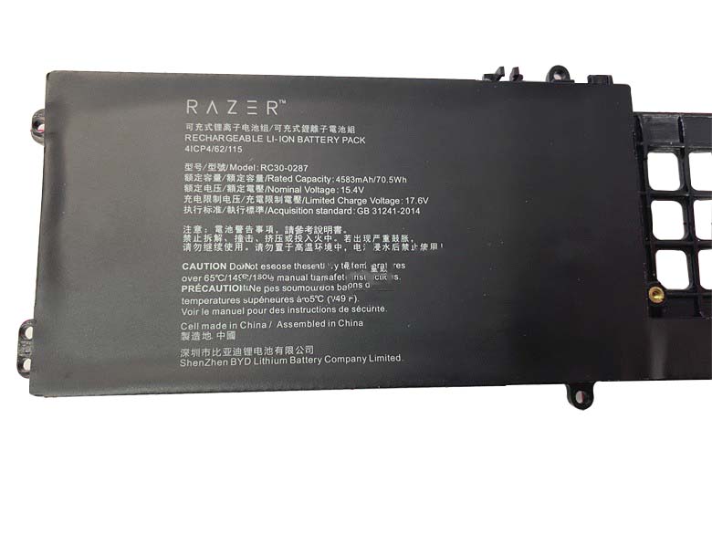 Original Batería Razer 4ICP4/62/115 RC30-0287 4583mAh 70.5Wh