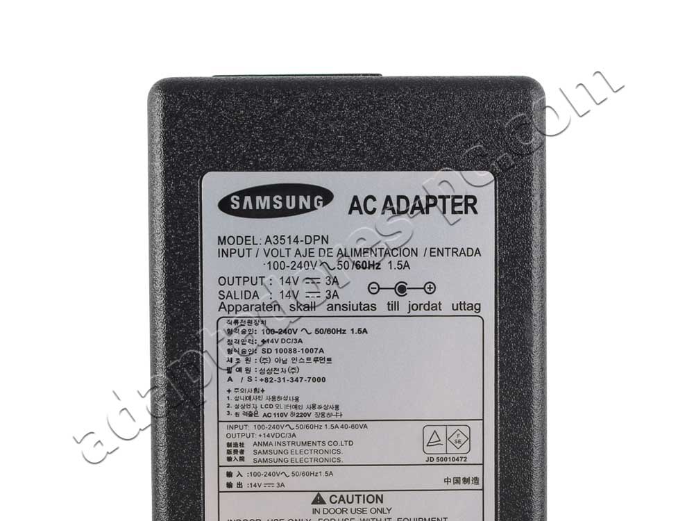 25W Cargador Samsung LS24R350FHNXZA Monitor AC Adaptador