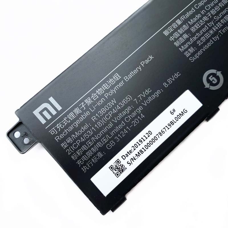 Original Batería Xiaomi R13B03W 5200mAh 40Wh