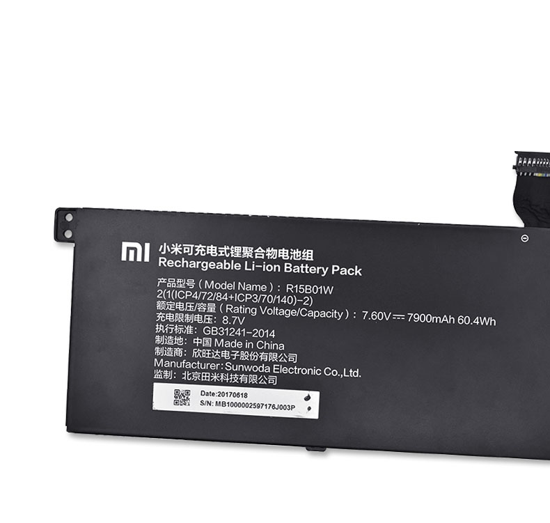 Original Batería Xiaomi 171501-AQ 7900mAh 60.04Wh